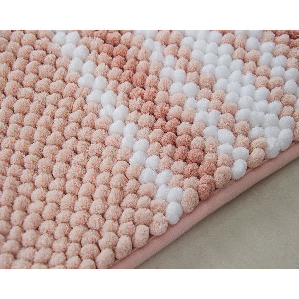 Ebern Designs Irvine Bath Rug with NonSlip Backing & Reviews Wayfair